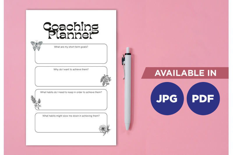 coaching-planner-printable-planifier-digital-template-art