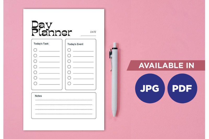 day-planner-printable-planifier-digital-template-art