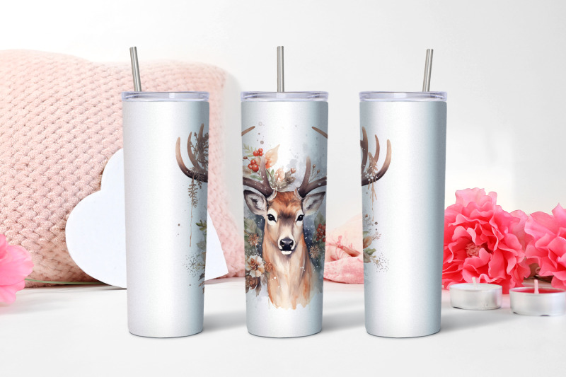 winter-tumbler-wrap-design-christmas-deer-tumbler