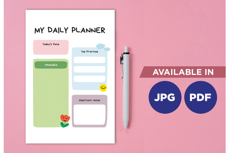 kawaii-planner-printable-planifier-digital-template-art