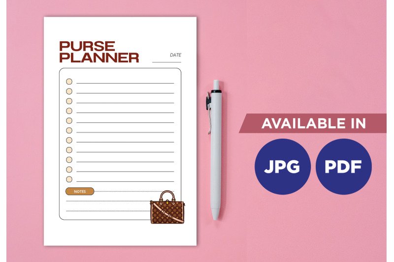 purse-planner-printable-planifier-digital-template-art