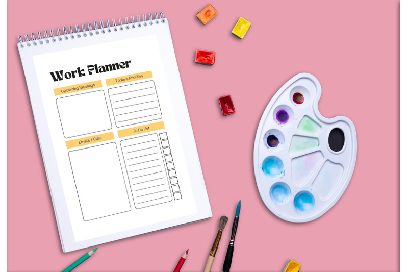 work-planner-printable-planifier-digital-template-art