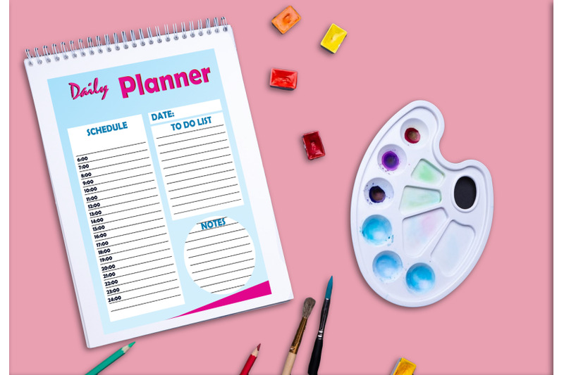 daily-planner-printable-planifier-digital-template-art