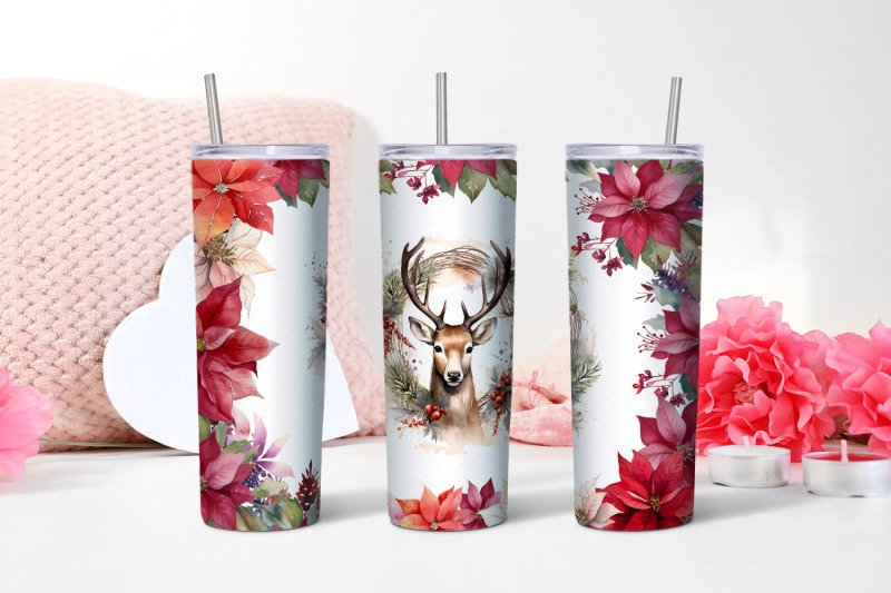 winter-tumbler-wrap-design-christmas-deer-tumbler