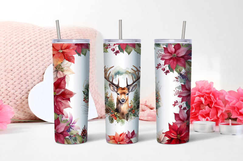 winter-tumbler-wrap-design-christmas-deer-tumbler