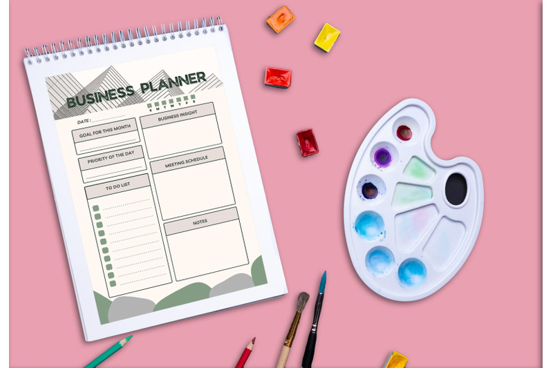 business-planner-printable-planifier-digital-template-art