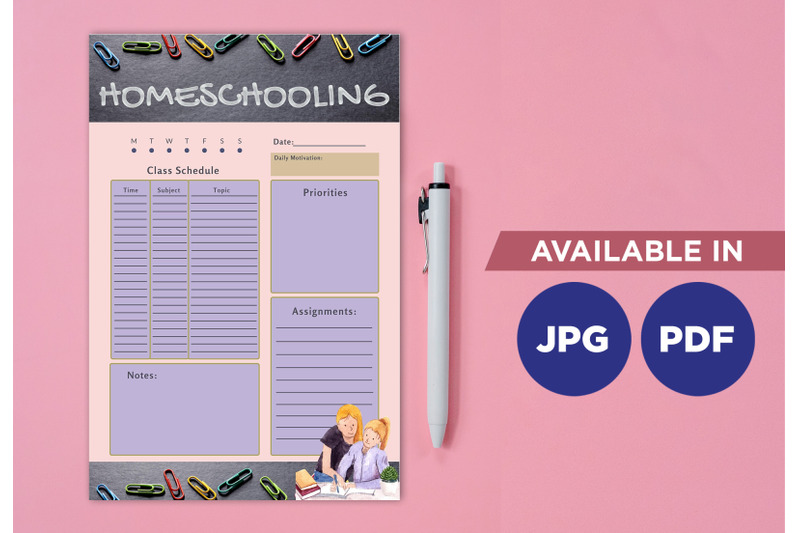 homeschool-planner-printable-template-paper-sheet