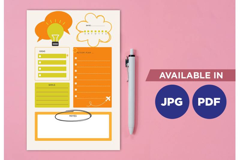 idea-planner-printable-template-paper-sheet