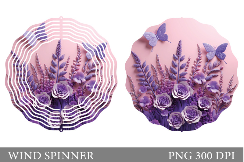 3d-flowers-spinner-sublimation-3d-butterfly-spinner-design