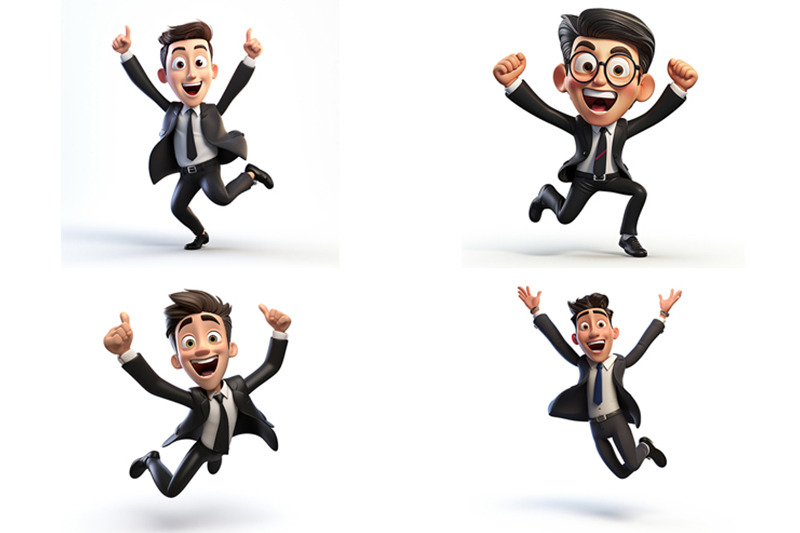 3d-illustration-of-happy-man-working-office-concept-character-isolate