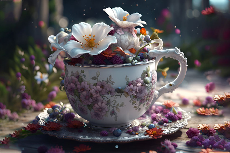 beautiful-flower-cup