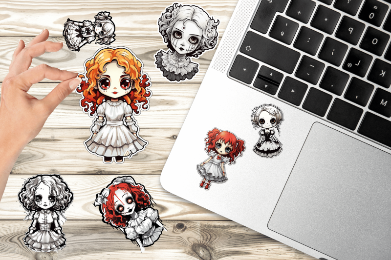 creepy-dolls-in-manga-style-stickers-watercolor-sublimation