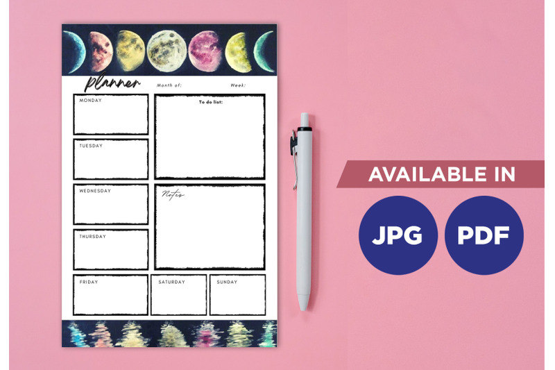 moon-phases-planner-printable-template-paper-sheet