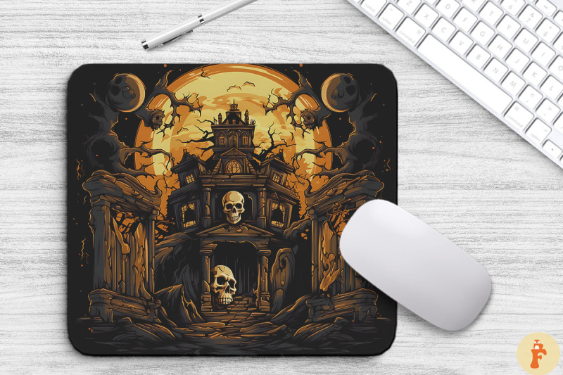 haunted-mansion-with-sinister-skull