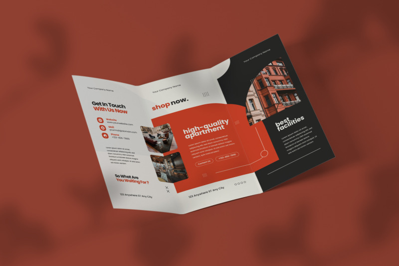 apartment-trifold-brochure