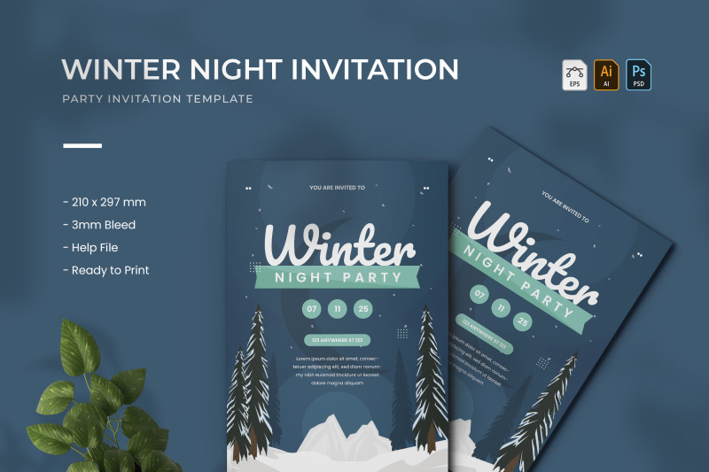 winter-night-party-invitation