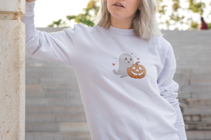 cute-ghost-and-pumpkin-embroidery