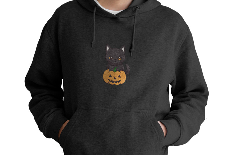 cute-black-cat-halloween-embroidery