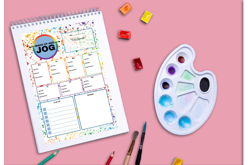 jogging-planner-printable-template-paper-sheet