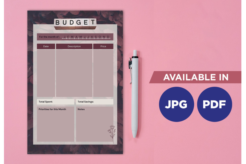 monthly-budget-planner-printable-template-paper-sheet