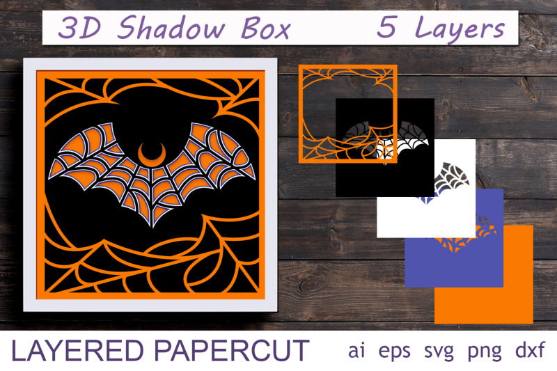 halloween-shadow-box-svg-3d-decor-layered-papercut