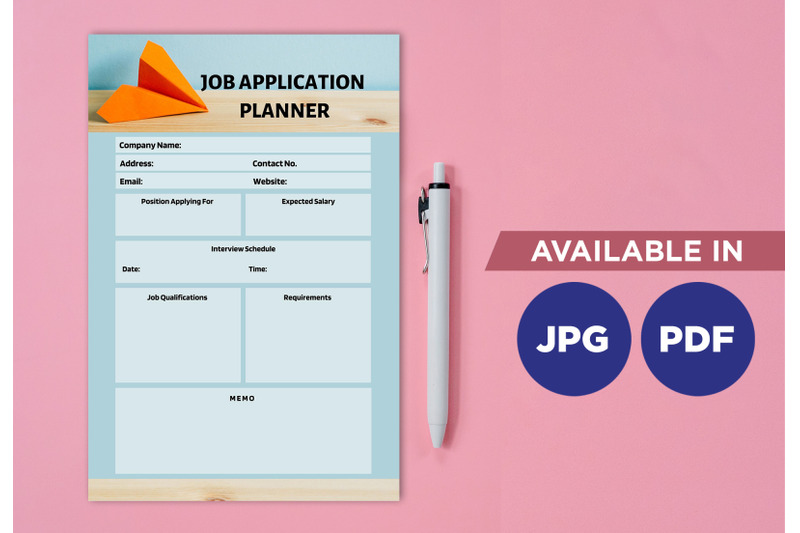 job-application-planner-printable-template-paper-sheet