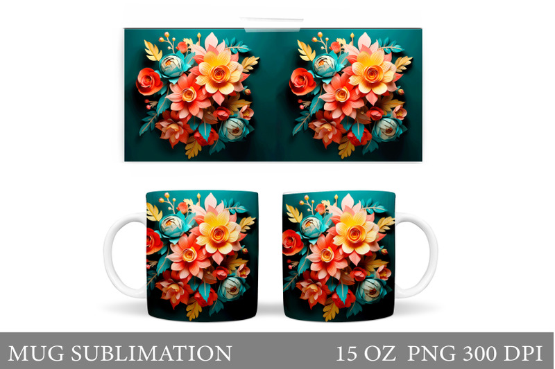 3d-flowers-mug-sublimation-paper-flowers-mug-wrap-template