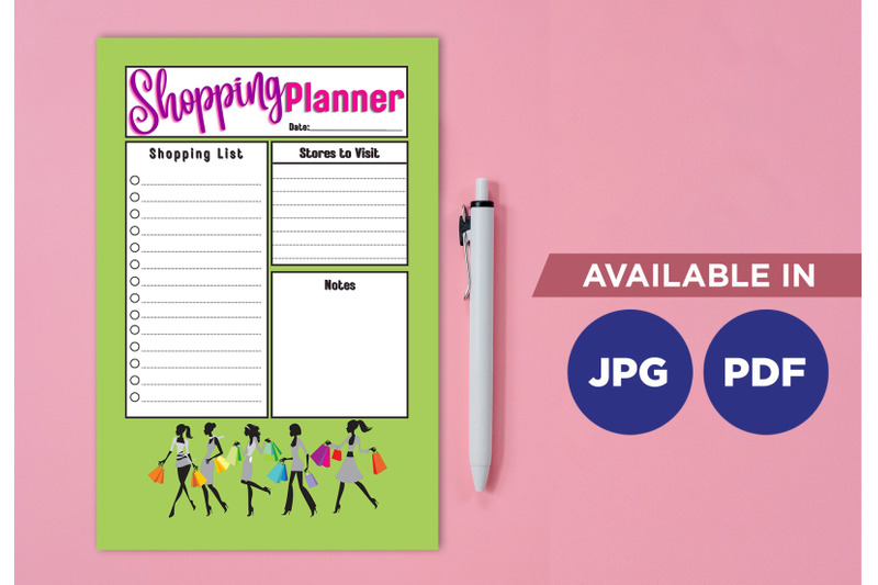 shopping-planner-printable-template-paper-sheet