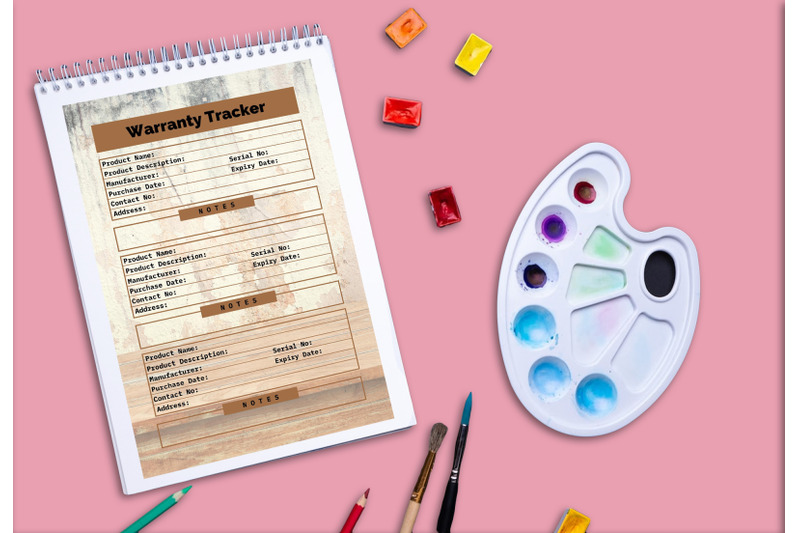 warranty-tracker-planner-printable-template-paper-sheet