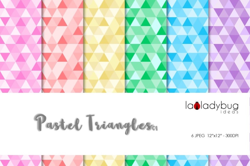 pastel-colors-triangles-patterns