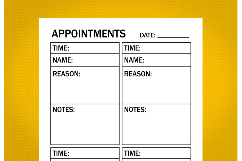 appointment-planner-amazon-kdp-interior-for-kindle-publisher