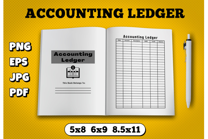 accounting-ledger-amazon-kdp-interior-for-kindle-publisher