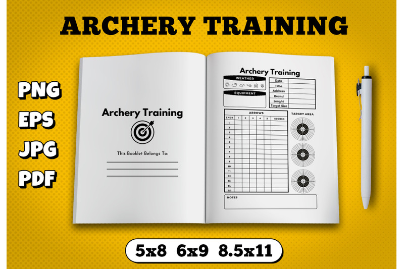 archery-training-amazon-kdp-interior-for-kindle-publisher