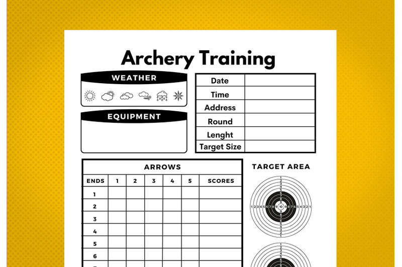 archery-training-amazon-kdp-interior-for-kindle-publisher