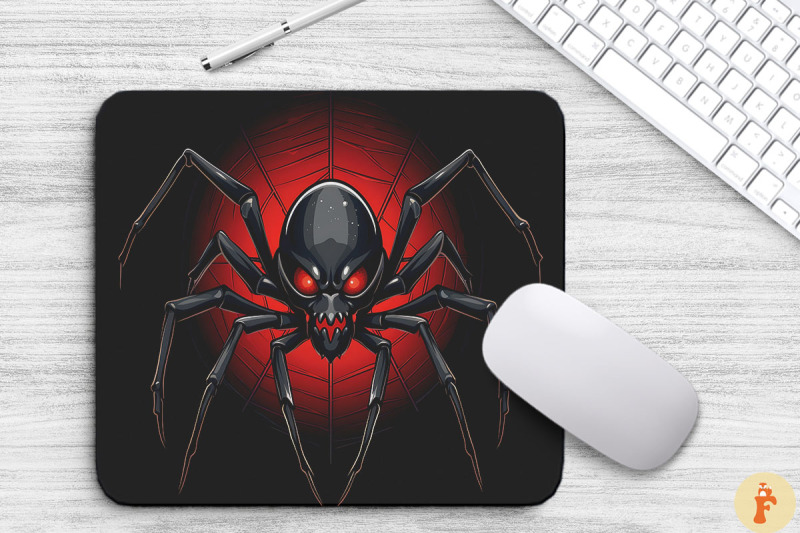 spooky-spider-halloween-mouse-pad-bundle