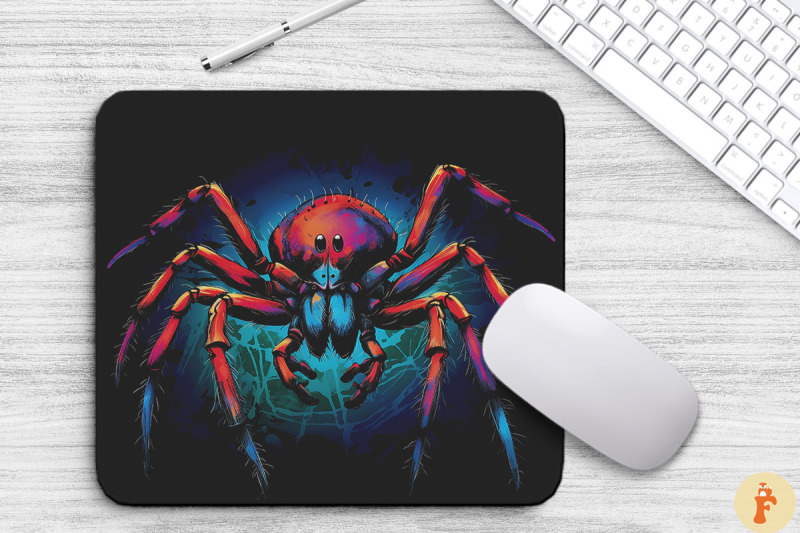 fantasy-big-spider-mouse-pad