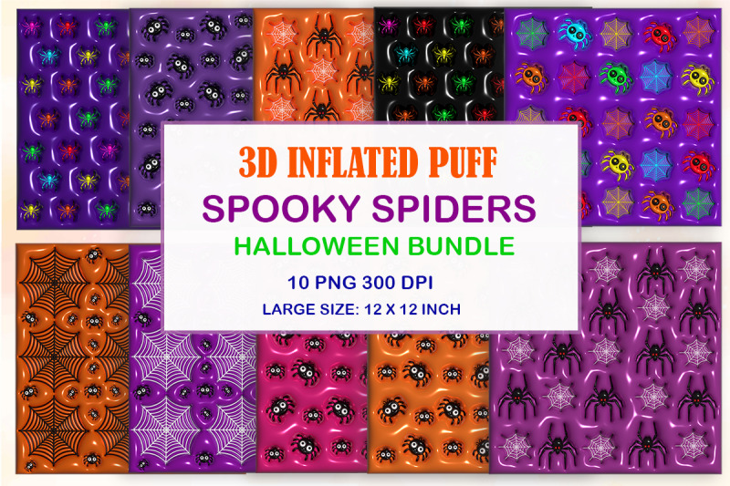 3d-inflated-spider-halloween-design-bundle