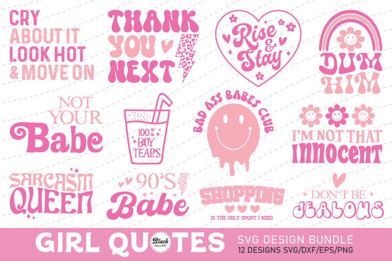 funny-girl-pink-quote-svg-bundle