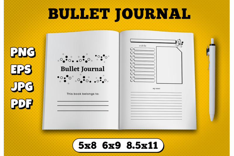 bullet-journal-amazon-kdp-interior-for-kindle-publisher