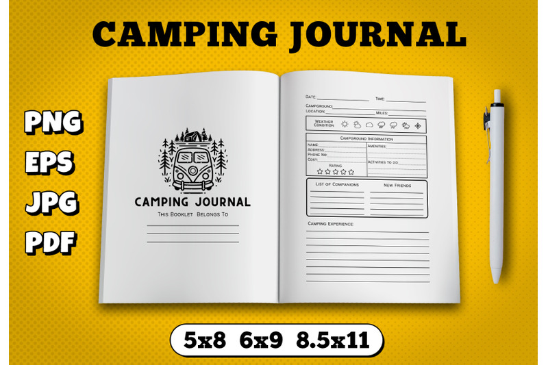 camping-journal-amazon-kdp-interior-for-kindle-publisher