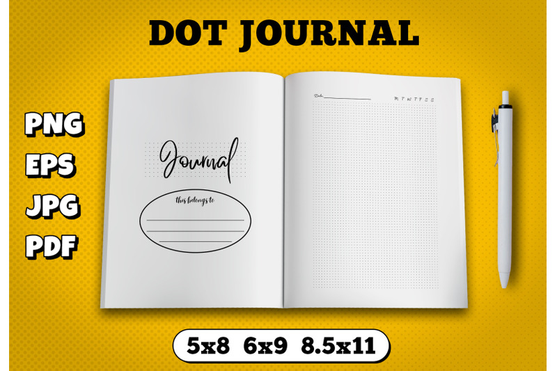 dot-journal-amazon-kdp-interior-for-kindle-publisher