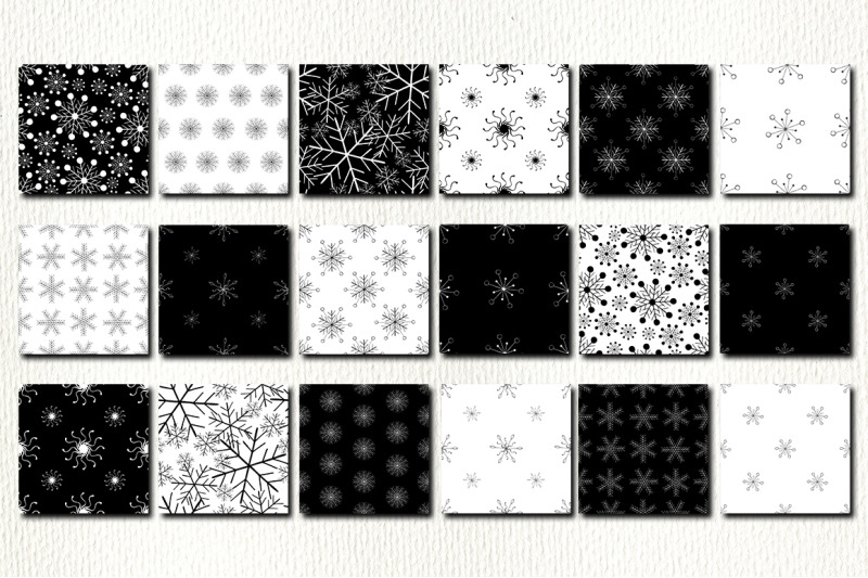 18-december-snowflakes-background