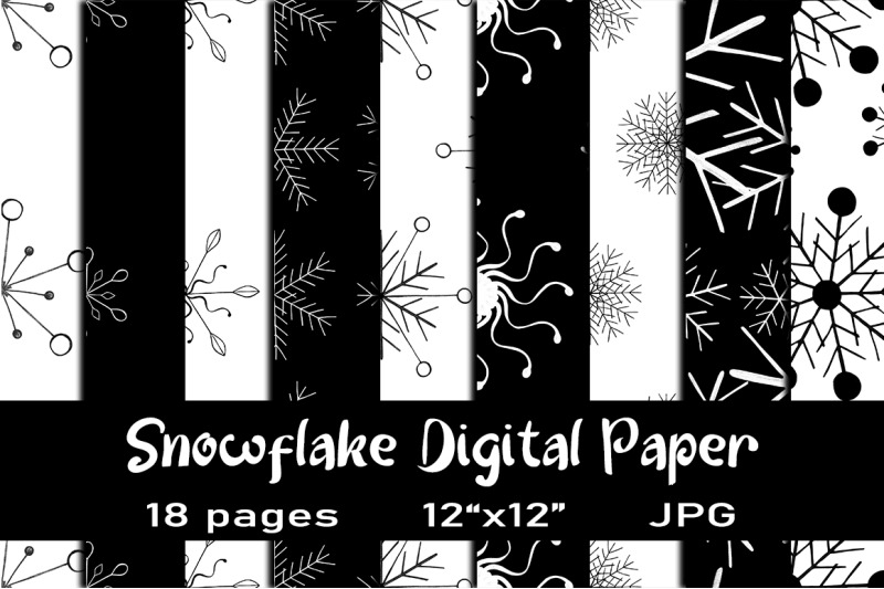 18-december-snowflakes-background