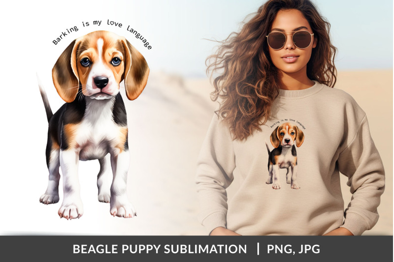 beagle-puppy-sublimation