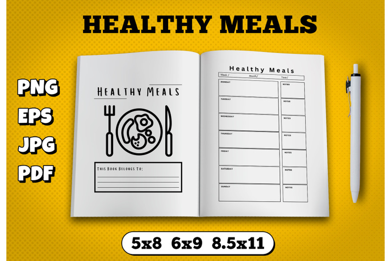 healthy-meals-amazon-kdp-interior-for-kindle-publisher