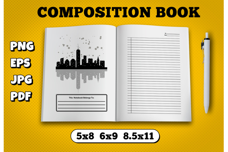 composition-book-amazon-kdp-interior-for-kindle-publisher