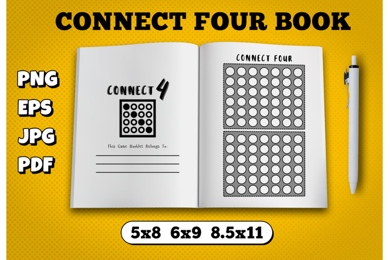 connect-four-amazon-kdp-interior-for-kindle-publisher