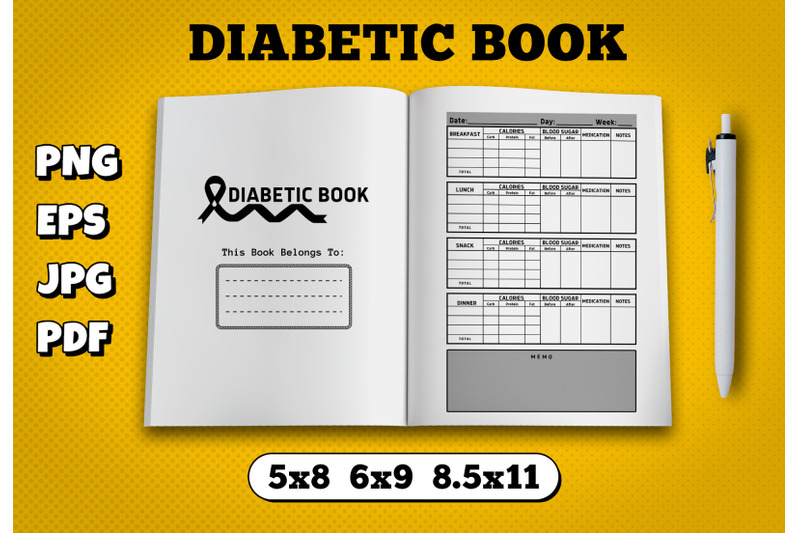 diabetic-book-amazon-kdp-interior-for-kindle-publisher