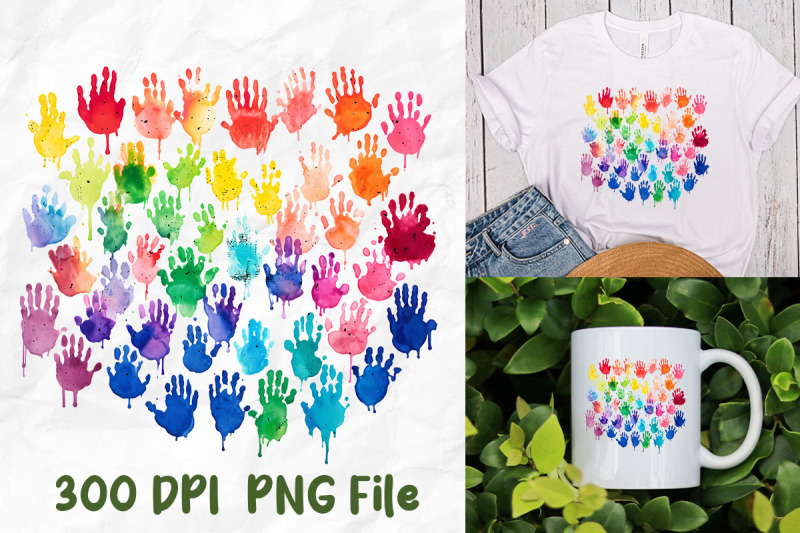 autism-awareness-rainbow-paint-handprint