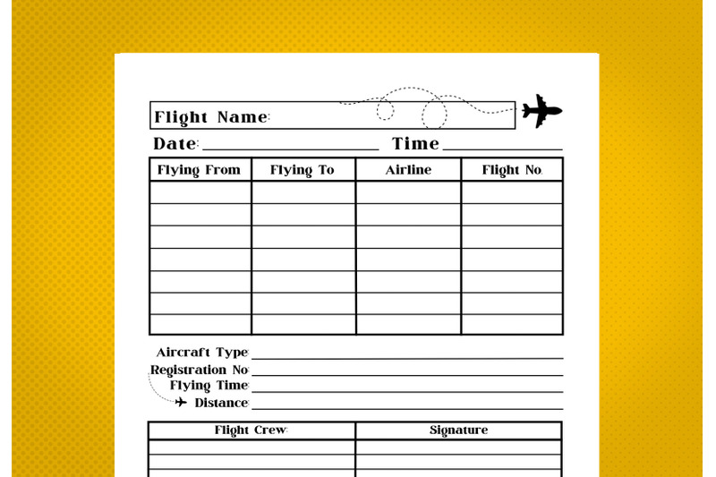 flight-book-amazon-kdp-interior-for-kindle-publisher